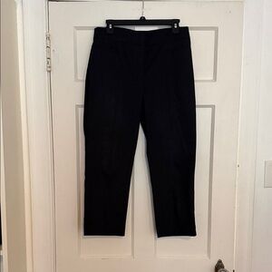 Ann Taylor Factory Black Ankle Length Pants Size 8